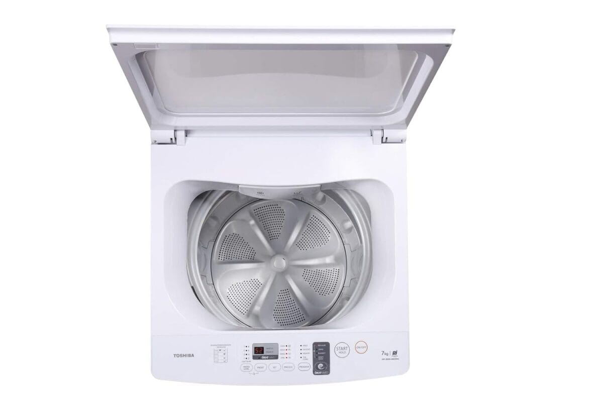 TOSHIBA TOP LOAD AUTO WASHERS 7 KG - WHITE