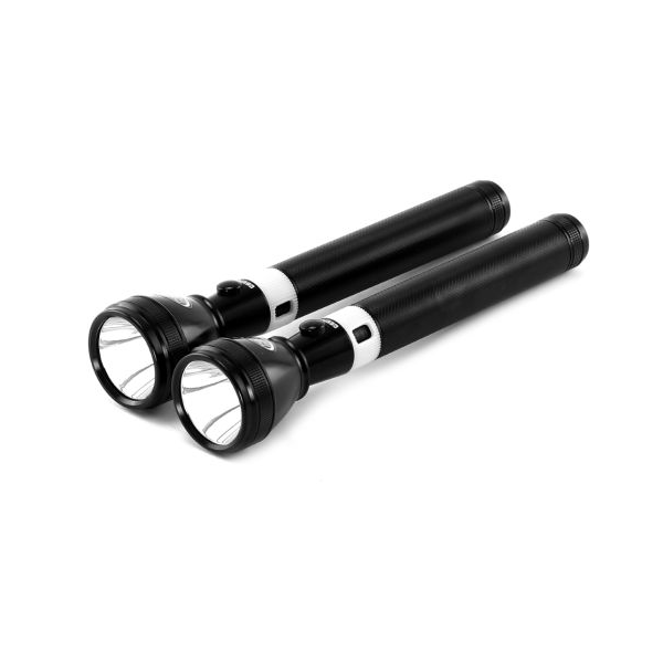 Geepas 2 PCS Rechargeable Family Pack LED Flashlight