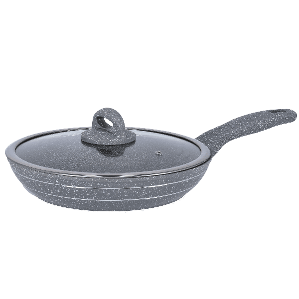 Royalford 28cm Smart Fry Pan with Lid