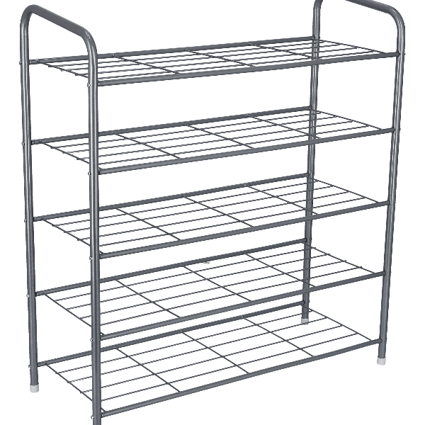 Royalford 5 Tier Metal Shoe Rack