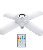 LED RGB Music Folding Lamp, 90° Adjustable Angle