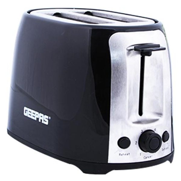 Geepas 2 Slice Toaster/Browning Control 1X6