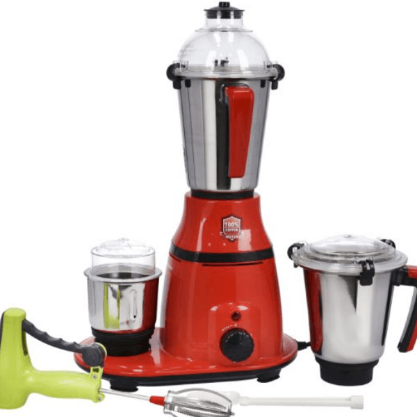 Olsenmark Omsb2400 3 In 1 Mixer Grinder With Hand Blender 3 Speed With Incher