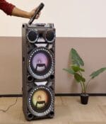 Geepas Professional Speaker with Drum Kit Panel