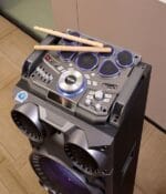 Geepas Professional Speaker with Drum Kit Panel - Image 2