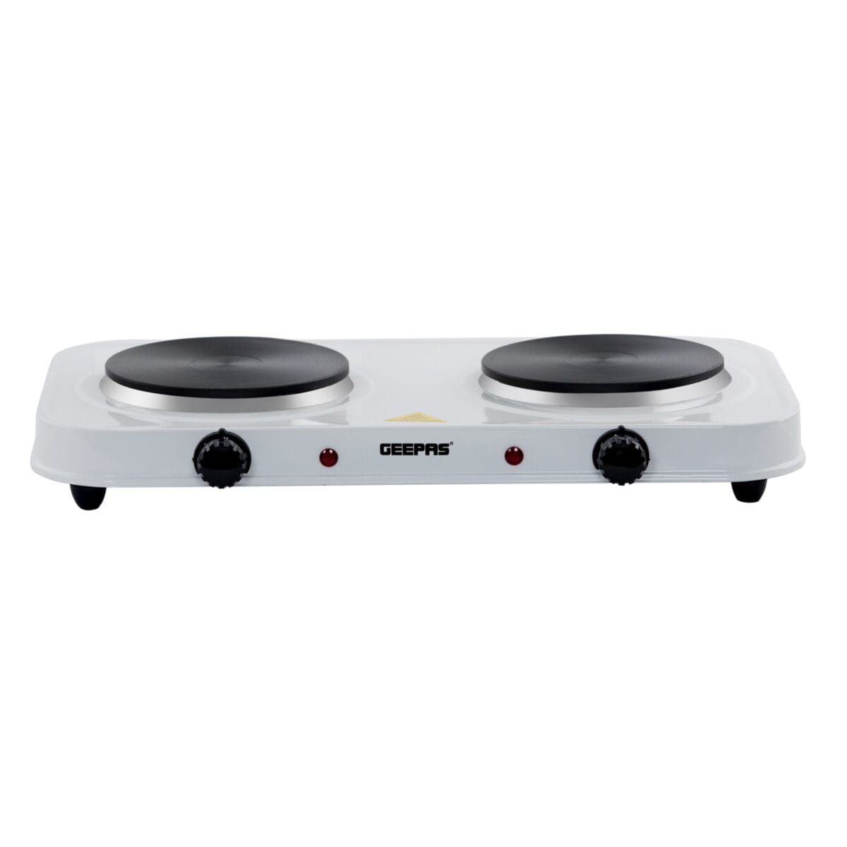 Geepas 2000W Double Hot Plate for Flexible & Precise Table Top Cooking - Image 2