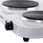Geepas 2000W Double Hot Plate for Flexible & Precise Table Top Cooking - Image 3
