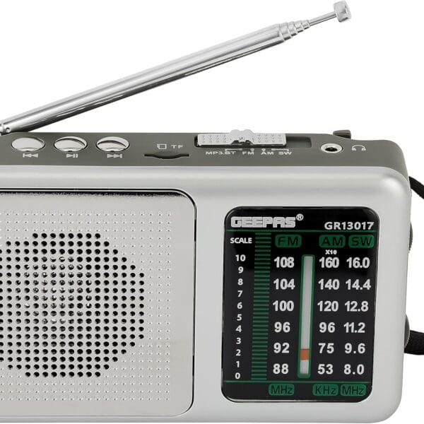 Geepas Rechargeable Radio with Bluetooth