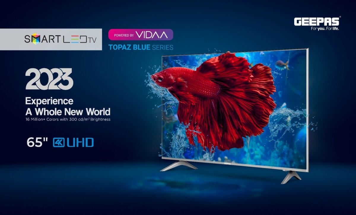 Geepas 65" VIDAA Professional TV - Image 1