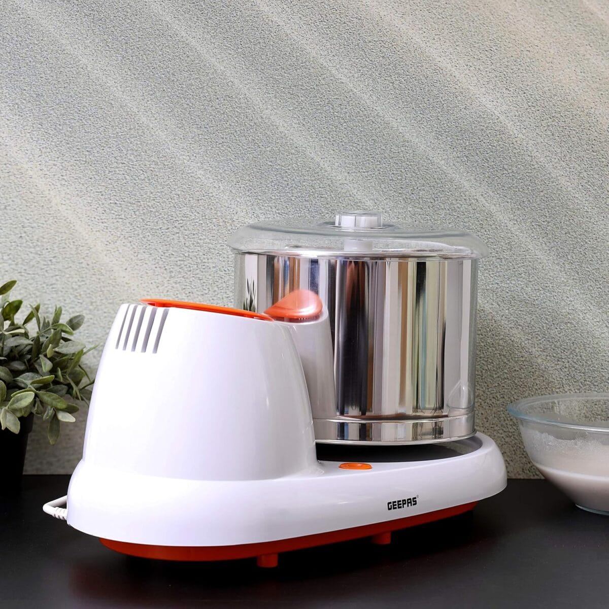 Geepas Wet Grinder - Stainless Steel Drum 2L Capacity - Image 3