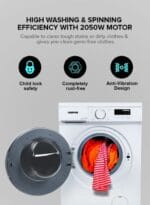 GEEPAS Front Load Washing Machine 6Kg - Image 4
