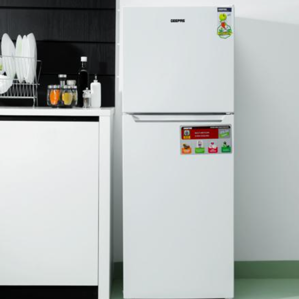 Geepas 270L Double Door Refrigerator