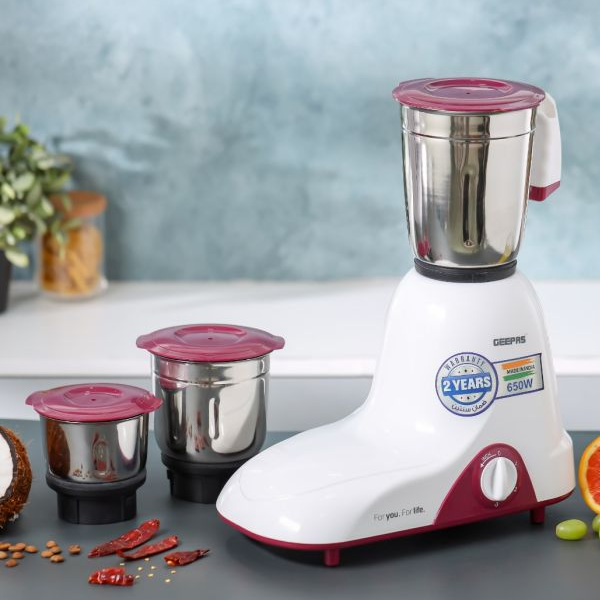 Geepas 3-IN-1 Mixer Grinder