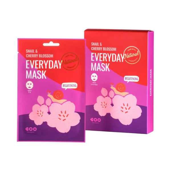 Dearboo Snail & Cherry Blossom Everyday Mask
