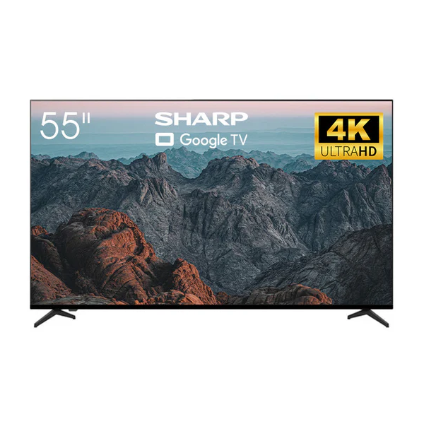 SHARP 55" 4K Google TV, Frameless Design