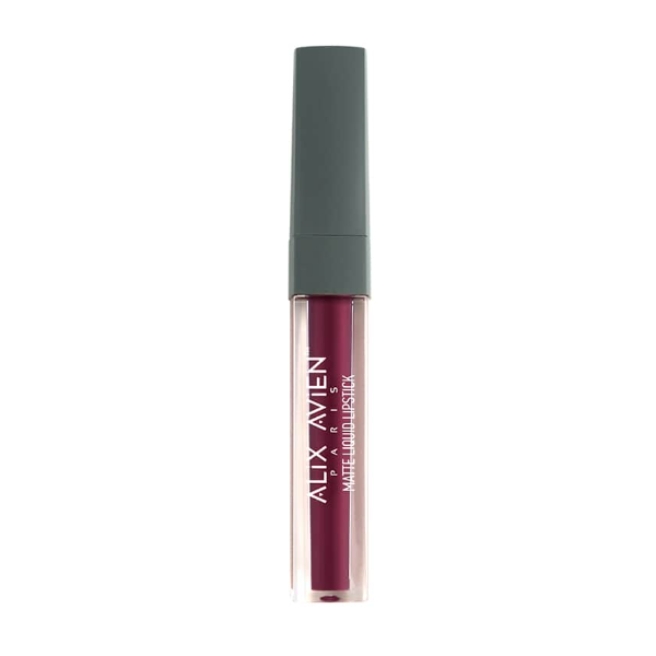 Alix Avien Matte Liquid Lipstick - Shade - 523 Berry Red