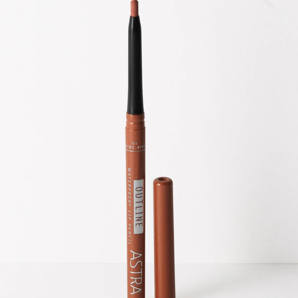 Astra Outline Waterproof Lip Pencil - Shade - Nude Vibe