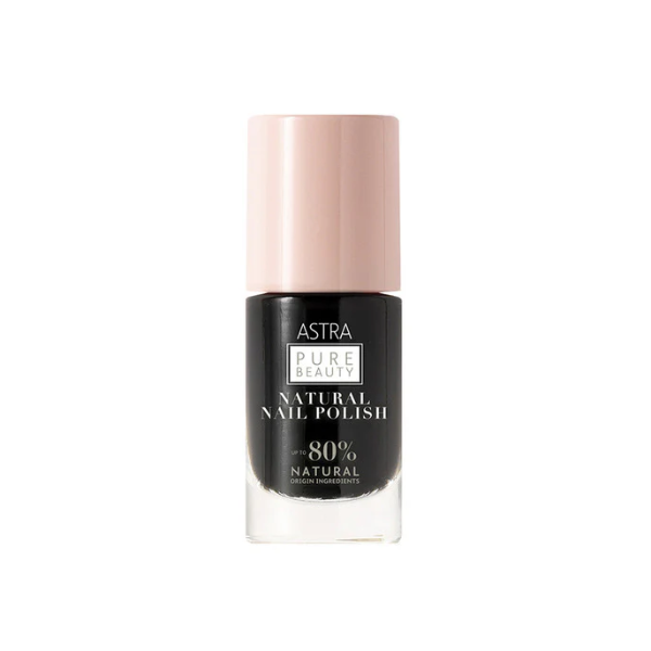 Astra Pure Beauty Natural Nail Polish - Shade - Black Rice