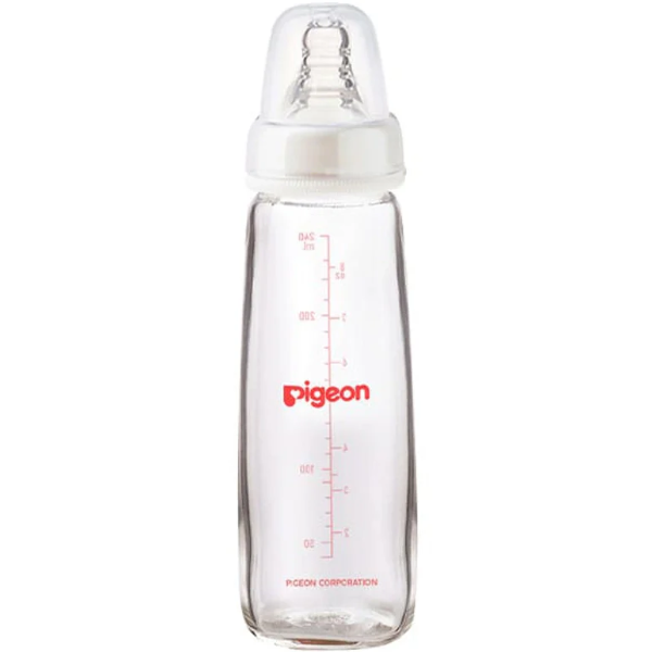 GLASS BOTTLE SN CLEAR 240 ML