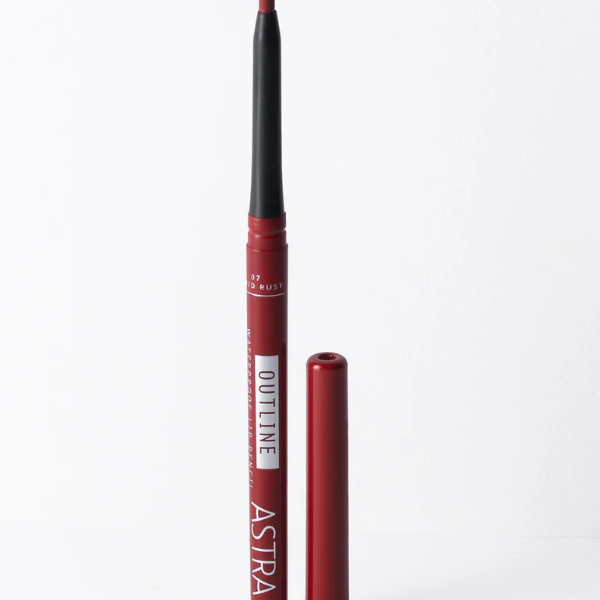 Astra Outline Waterproof Lip Pencil - Shade - Vivid Rust