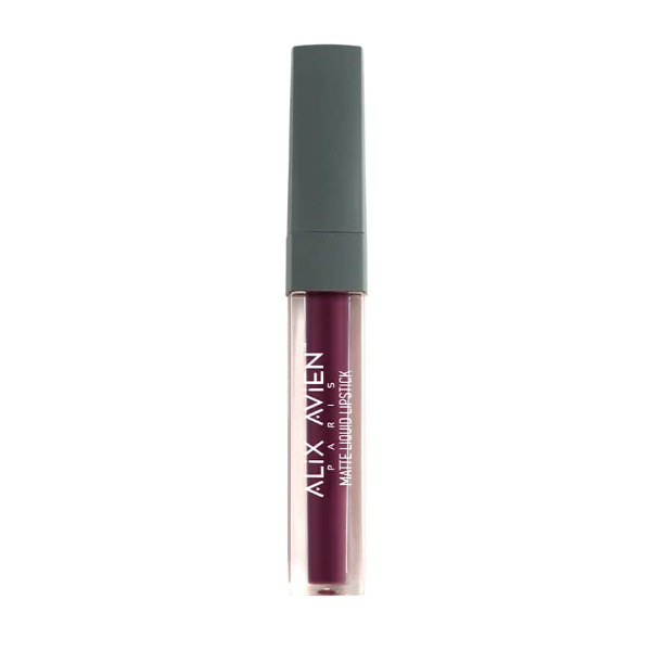 Alix Avien Matte Liquid Lipstick - Shade - 518 Burgundy Plum