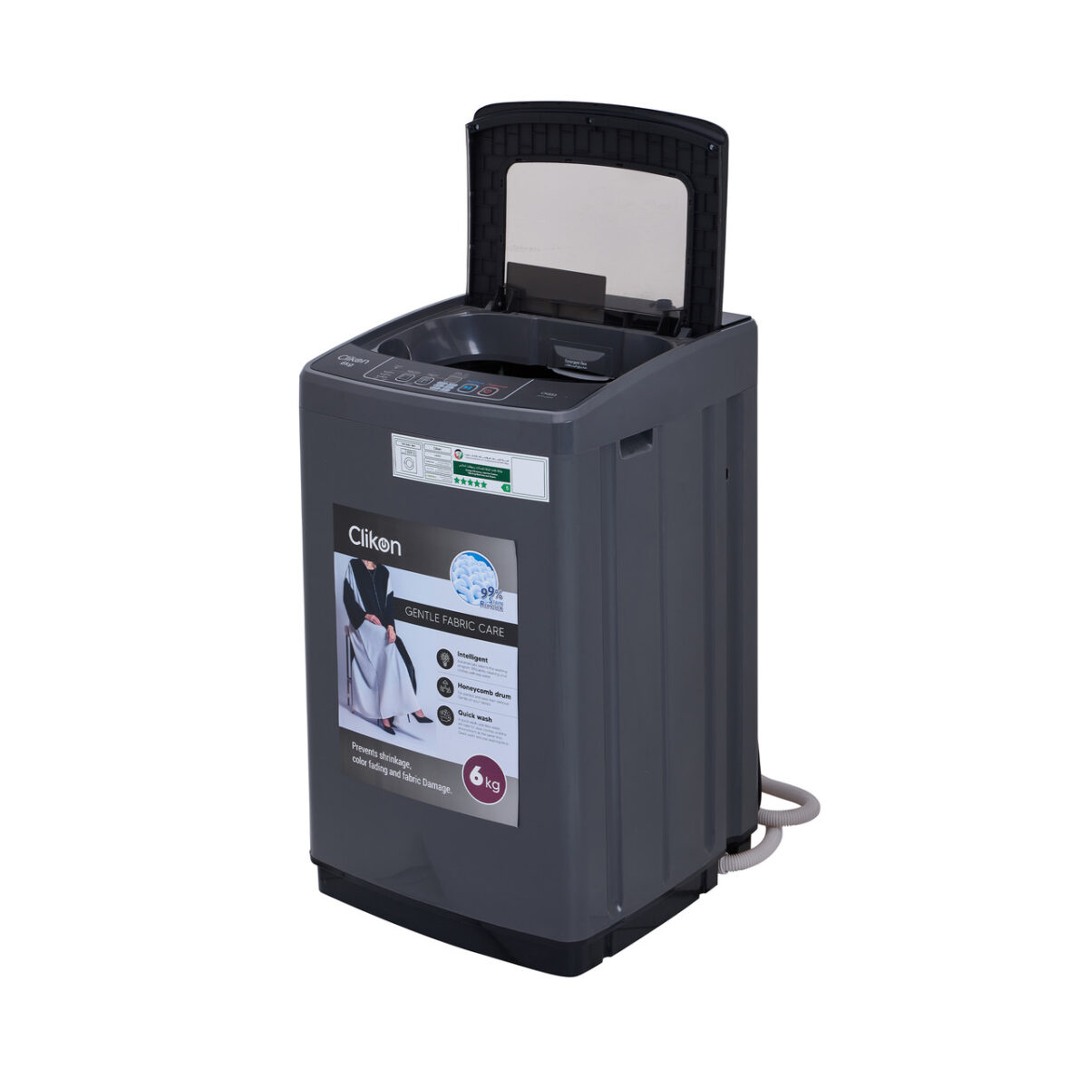 CLIKON WASHING MACHINE TOP LOADING FULLY AUTOMATIC 6KG - Image 4