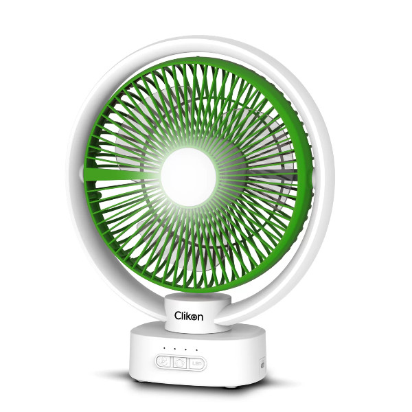 CLIKON RECHARGEABLE LED TABLE FAN