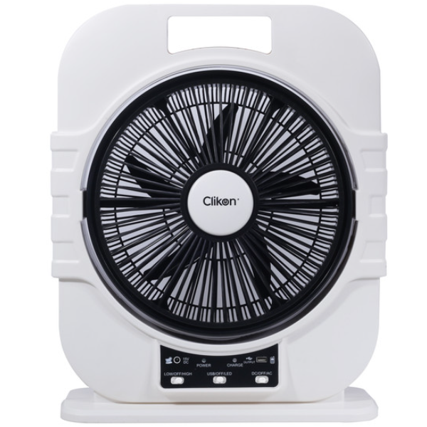 CLIKON 12 INCH RECHARGEABLE FAN CK2226