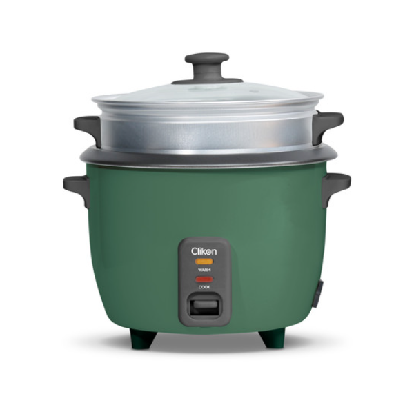 CLIKON RICE COOKER WITH STEAMER, 1.8L, 700W