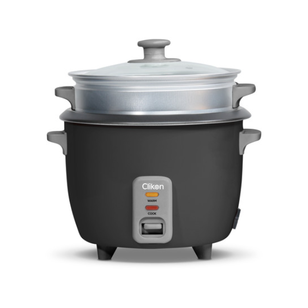 CLIKON RICE COOKER WITH STEAMER, 2.2L, 900W