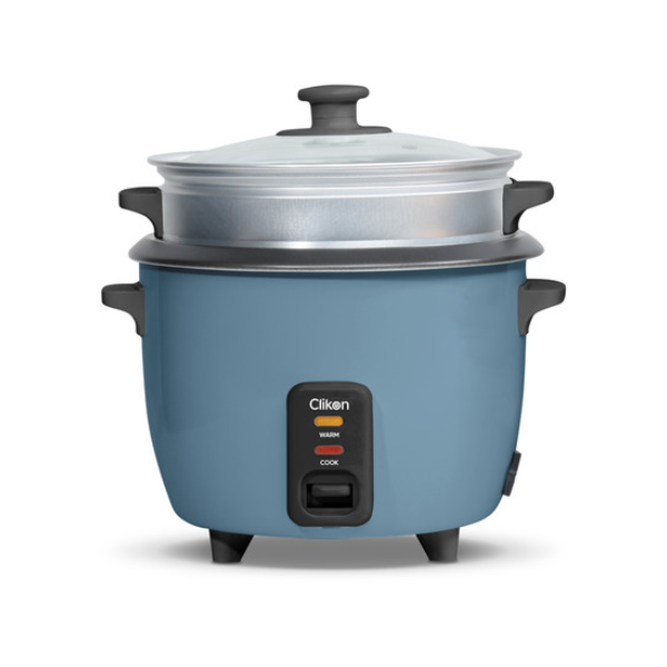 CLIKON RICE COOKER WITH STEAMER, 2.8L, 1000W