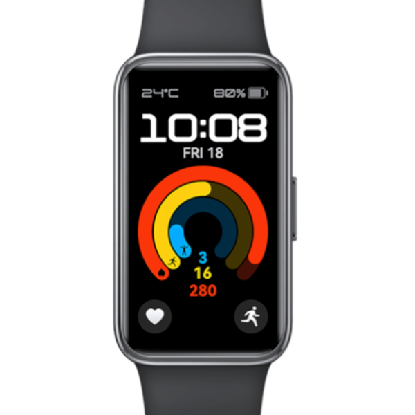 HUAWEI BAND 9 COMMON VERSION STARRY BLACK – STARRY BLACK FLUOROELASTOMER STRAP