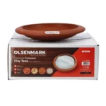Traditional Cookware Clay Tawa 23cm1x12 - Image 3