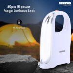 Geepas GE5596 Rechargeable LED Emergency Lantern - Image 4