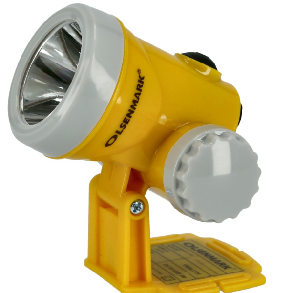 Rech Led Head Light/3W/8hrs 1X100