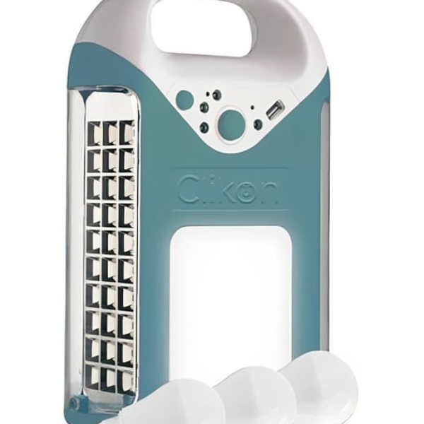 POWER STATION WITH 3 SIDE LED LANTERN - 4500mAh