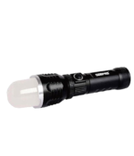 Geepas GFL51012 Torch 2-in-1 3 Watts Rechargeable LED Flashlight