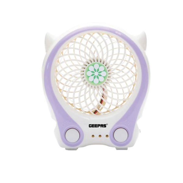 Geepas GF9629 Rechargeable Mini Fan