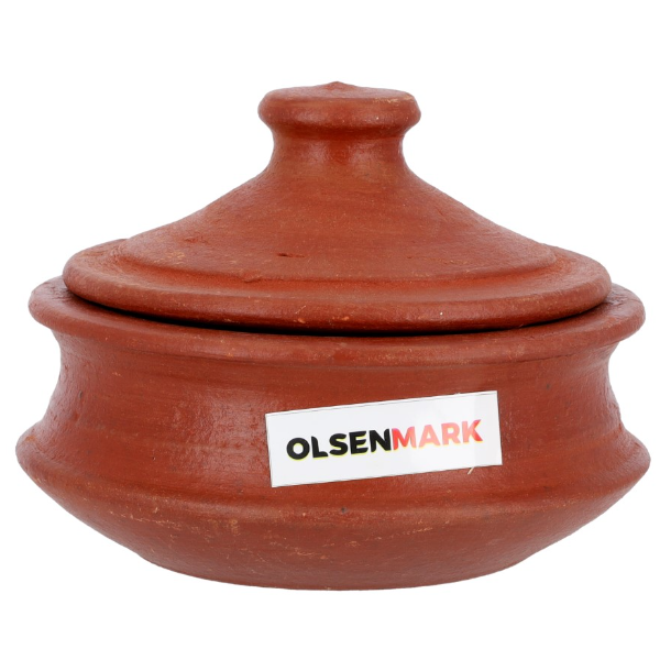 Clay Curry Bowl With Lid 1x12