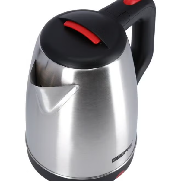 Geepas Stainless Steel Electric Kettle 1.8 L 1500 W GK38044 Silver, Black