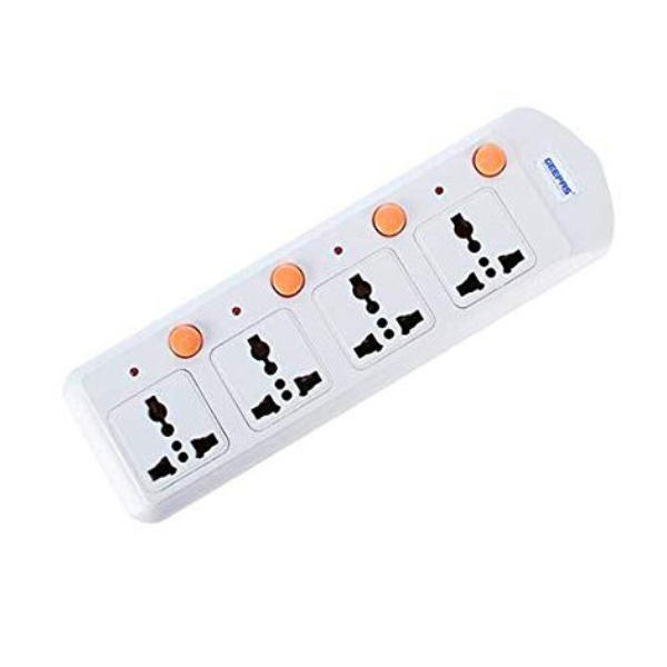 Geepas GES4003-VDE 4 Way Socket VDE Plug 1X24