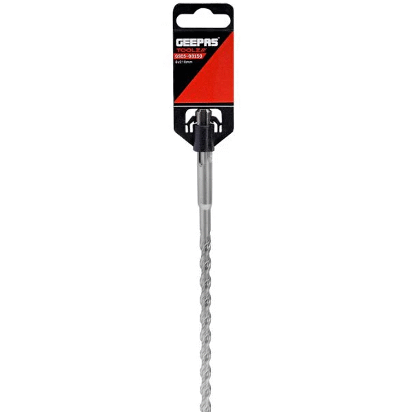 Geepas Chisel Bit Round 8mm - 210mm Long