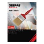 Geepas 2.5 Inch Paint Brush, Red, GT59312 - Image 4